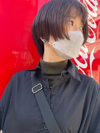 ショート 安陪 寛史のヘアスタイル