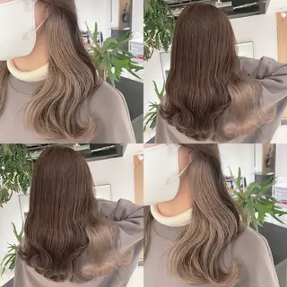 セミロング カラー 渋谷:インナーカラー /🍒エリカ🍒のヘアスタイル