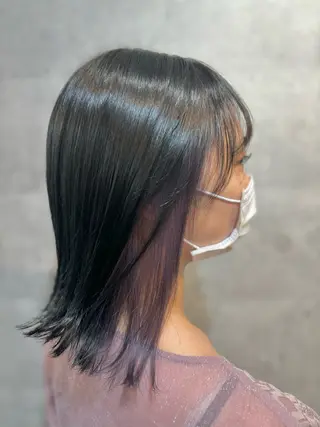 カラー 内藤 暖 La luna大宮のヘアスタイル