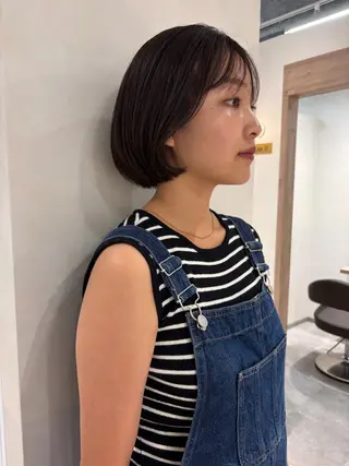 ミディアム カラー 砂原 ひよりのヘアスタイル