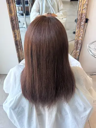 セミロング 佐藤 凜のヘアスタイル