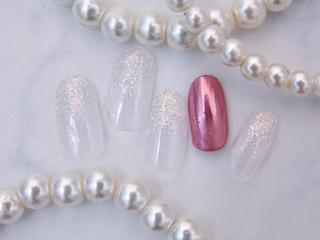 ネイル 💗🪽Tiary Nail🪽💗のネイルデザイン