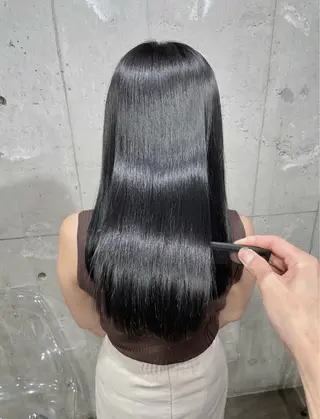 セミロング カラー ベージュカラー💖 やすひろのヘアスタイル