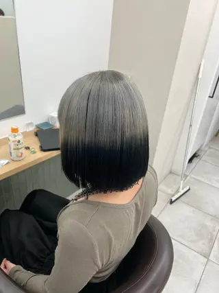 ショート カラー 赤みゼロ/透明感 カラー🌿KANTAのヘアスタイル