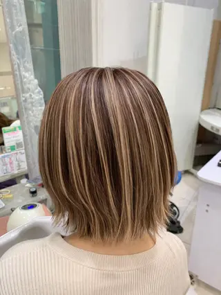 カラー ミディアム 店舗代表 佐藤 幸平のヘアスタイル