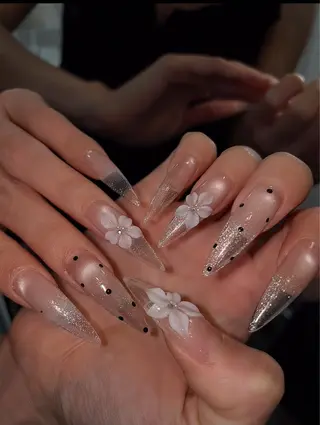 ネイル Sora nail 長さ出し専門店のネイルデザイン
