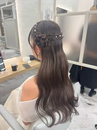 ロング ヘアアレンジ 韓国/アイドルヘア 🎀みづきのヘアスタイル