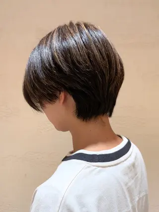 ショート 鎌田 流沙奈のヘアスタイル