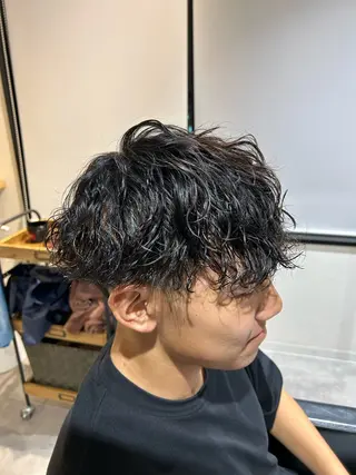 パーマ 中川 りゅうせいのヘアスタイル