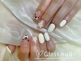 ネイル miho🍎 Gloss nailのネイルデザイン