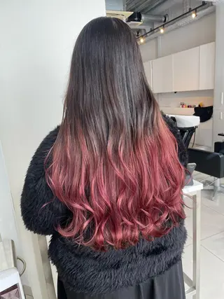 ミディアム カラー パーマ ヘアアレンジ 💗無料カットモデル 募集中yu-ki💗のヘアスタイル