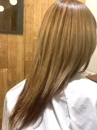 ロング 縮毛矯正専門美容師 宮本遼のヘアスタイル
