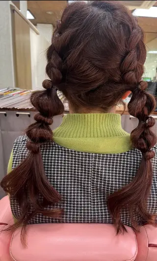 ロング ヘアアレンジ 金山クレアーレ 大西まなみのその他イメージ