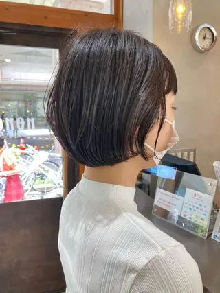 ショート 金子 歩実のヘアスタイル