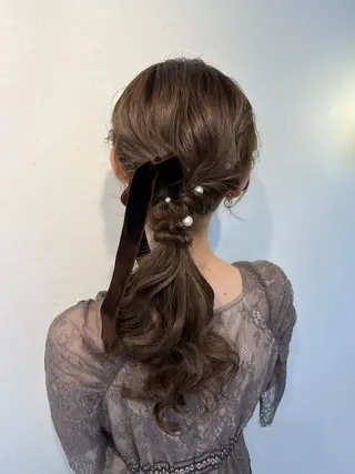ヘアアレンジ 大人可愛いヘアメイク 💋🧚♀️しずかのその他イメージ