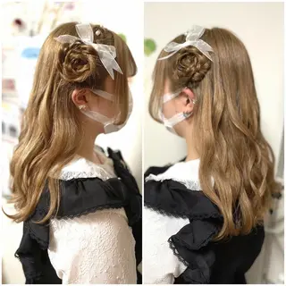 ヘアアレンジ イーチブライト EachBrightのヘアスタイル