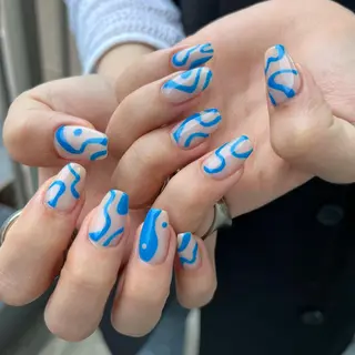 ロング namm.🍒✨ Fuka🧡のネイルデザイン