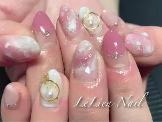 ネイル モチの良さ◉ フィルインネイル♡のネイルデザイン