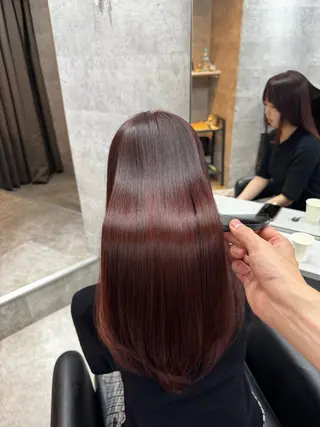 セミロング 新宿/顔周りカット/ レイヤー/がっきーのヘアスタイル