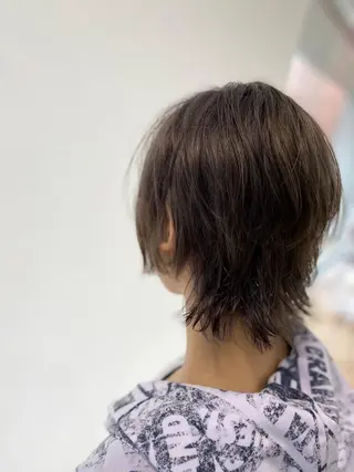 ショート カラー ヘアアレンジ 松井 敬太郎のヘアスタイル
