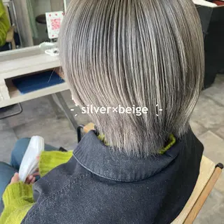 ミディアム カラー 吉村 夏椰のヘアスタイル