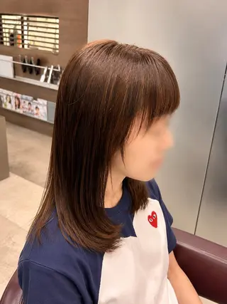 セミロング 笠井 雅斗のヘアスタイル