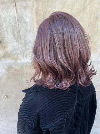 ミディアム 【safric】 NAOのヘアスタイル