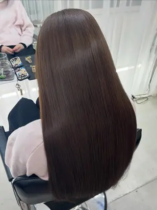 ロング カラー 佐瀬 冬祈のヘアスタイル