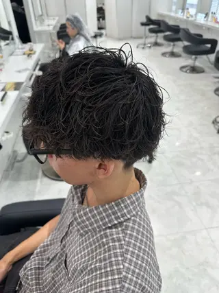 ショート パーマ メンズ 🐺韓国風メンズ特化 あさひ🐺のヘアスタイル
