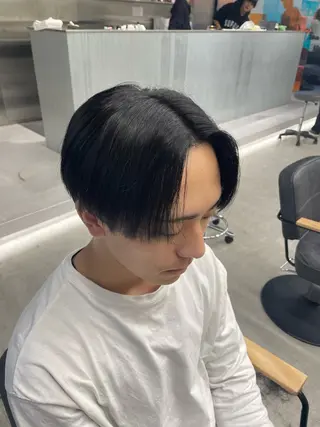 ショート パーマ メンズ フェザーショート⚡️ REONのヘアスタイル