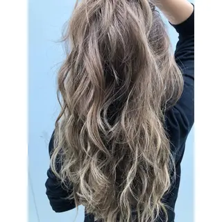 ロング カラー パーソナルカラー診断 できます 木曽 主博のヘアスタイル
