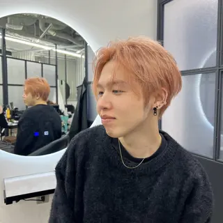 カラー メンズ Ren. 🦋デザインカラーのヘアスタイル