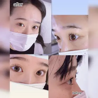マツエク・マツパ おくむら あやこのヘアスタイル