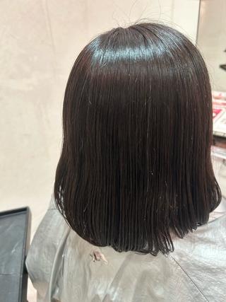 パーマ 大山 莉奈のヘアスタイル