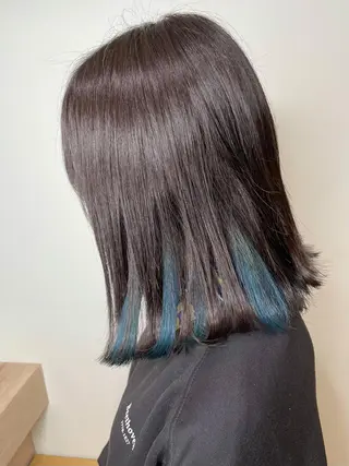 ミディアム カラー 佐藤 魁人のヘアスタイル