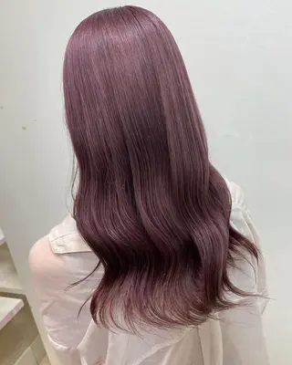 ロング 前田 菜奈子のヘアスタイル
