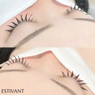マツエク・マツパ eye salon ESTIVANT のマツエク・マツパデザイン