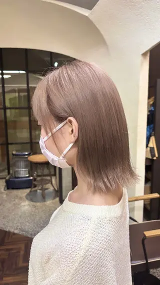 カラー zerohair むらなかあやね🐰ᩚのヘアスタイル