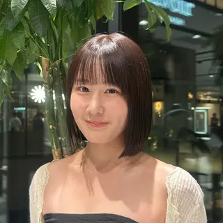 ショート 角本 ゆあんのヘアスタイル