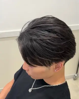 ショート パーマ メンズ クセを最大限に活かす メンズパーマ奈良大祐のヘアスタイル