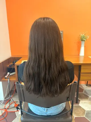 ロング 上島 未緒のヘアスタイル
