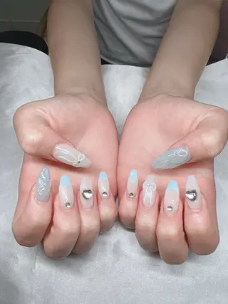 ネイル Lee Nails チップ長さだし専門店のネイルデザイン