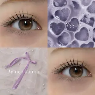 マツエク・マツパ BIANCA🤍🎀 OGAWAのマツエク・マツパデザイン