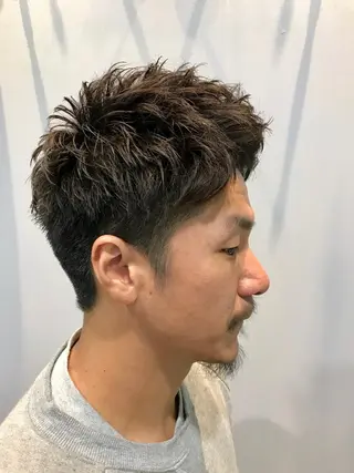 ショート メンズ 山下 亮輔のヘアスタイル
