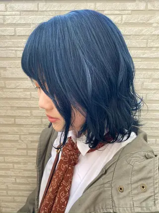 カラー 笹木 琴乃のヘアスタイル