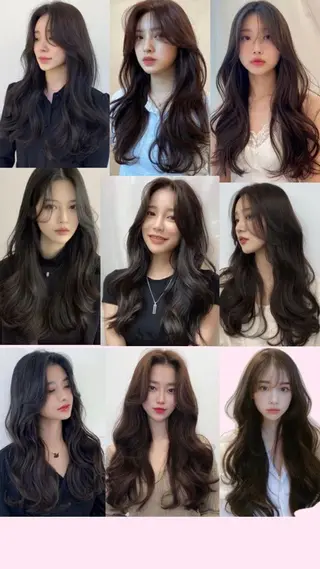 ロング まとまるレイヤー カット/透明感カラーのヘアスタイル