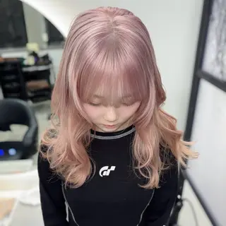 ロング カラー Ren. 🦋デザインカラーのヘアスタイル