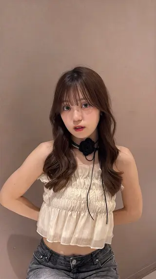 セミロング 𝐘𝐮𝐢 ⠀⠀のヘアスタイル