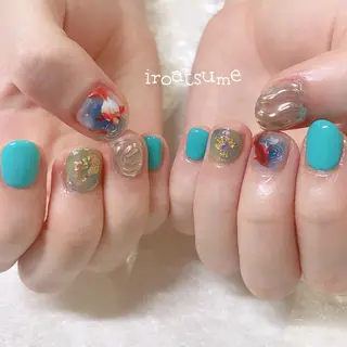 ネイル nail salon iroatsumeのネイルデザイン