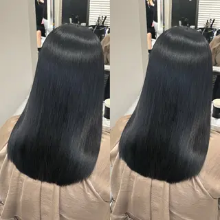 ロング 今話題の艶髪矯正 美艶カラー/FUKAのヘアスタイル